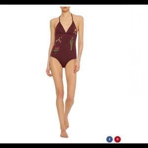 Stella McCartney embroidered swimsuit